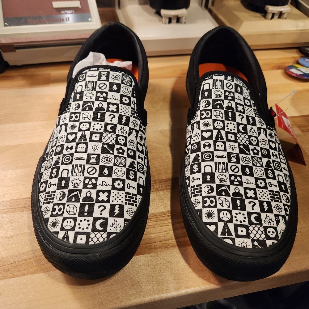 Vans Slip On Pro Cult Black Check